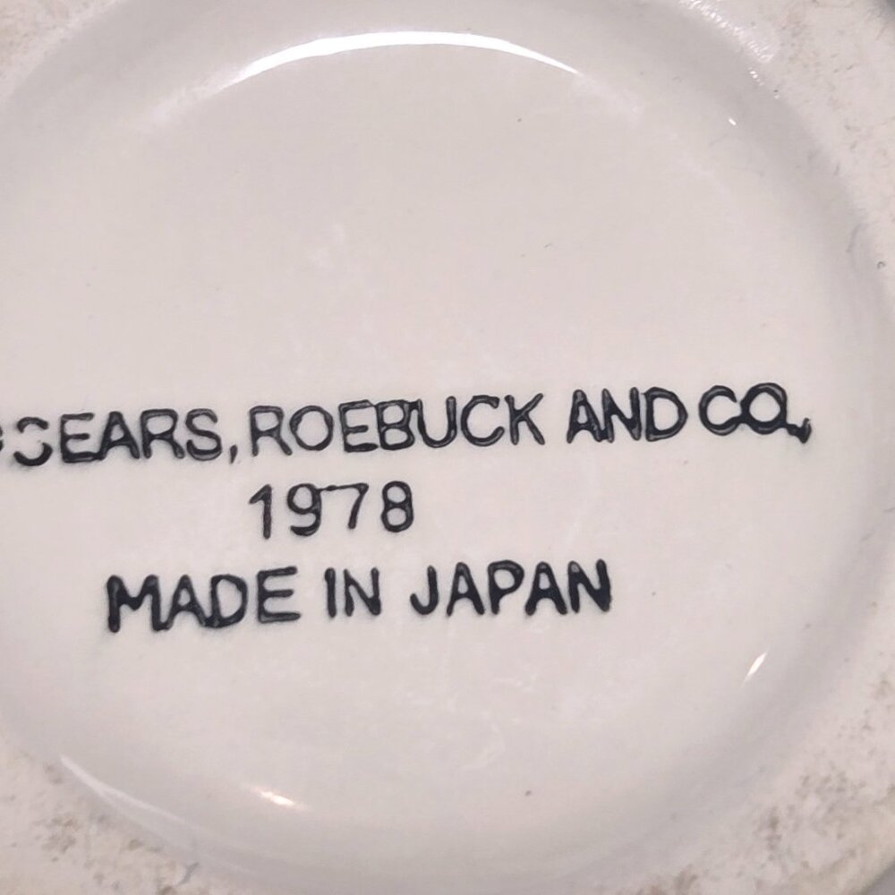 VTG Sears Roebuck and Co. Merry Mushroom Creamer Small Pitcher 1978 Japan - Chip - Picture 5 of 9